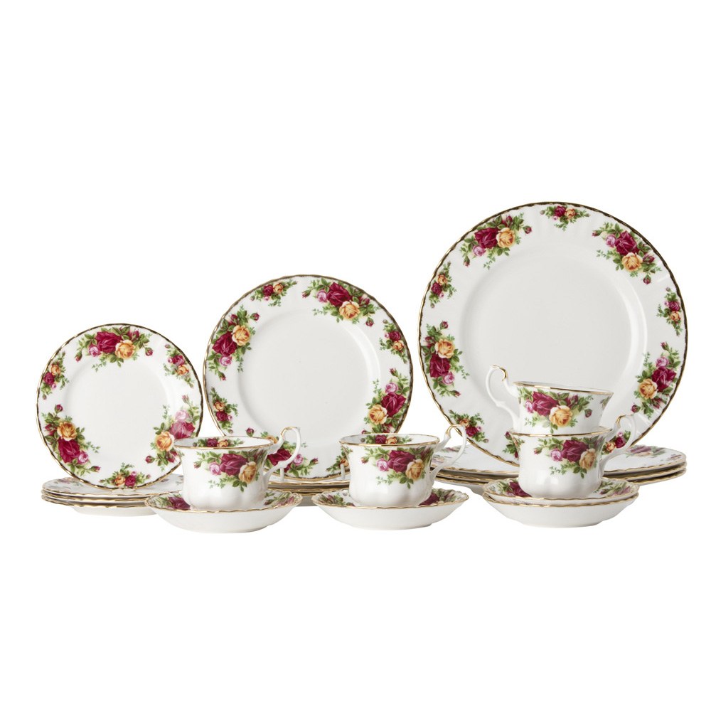 Old Country Roses 20 Piece Set